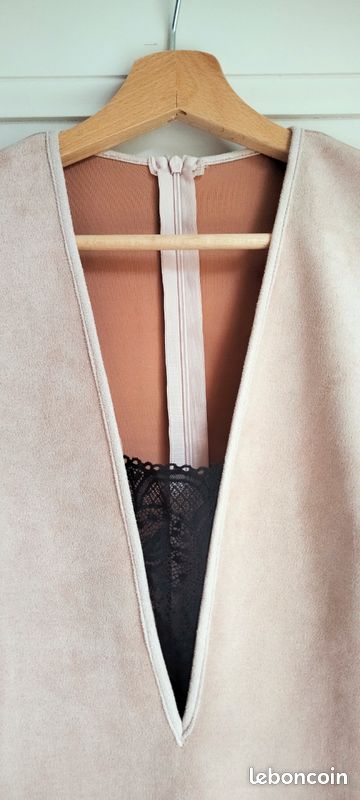 Robe moulante Asos velours (image 4)