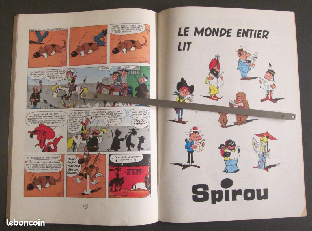 LUCKY LUKE N°28 - " L'escorte " - Bon état - Janvier 1970 (image 8)