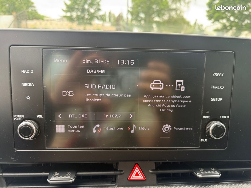 KIA SPORTAGE 1.6 CRDi 136ch MHEV DCT7 4x2 Motion TVA RECUPERABLE (image 16)