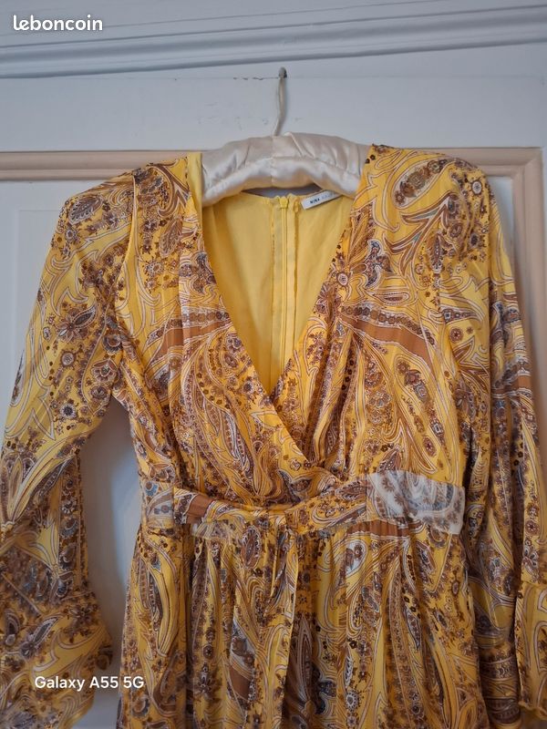 Robe longue imprimée Nina Kaufmann. Taille S mais taille 42 (image 12)