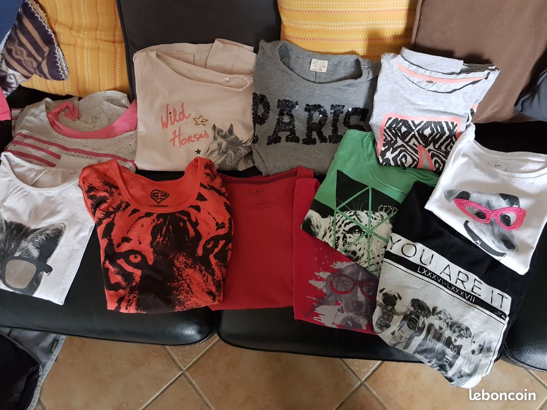 T-shirts fille 12 ans (image 1)