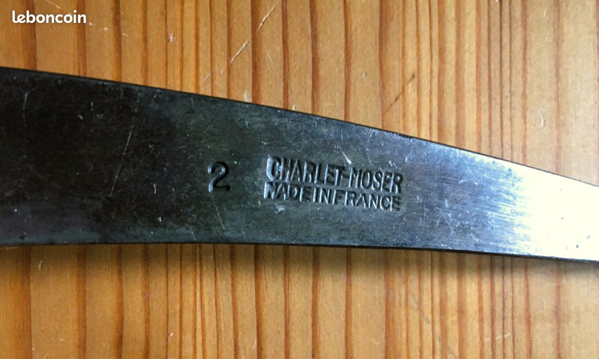Piolet Vintage Charlet-Moser Gabarrou - Ancien Marteau Pour Alpinisme Et Escalade, Occasion