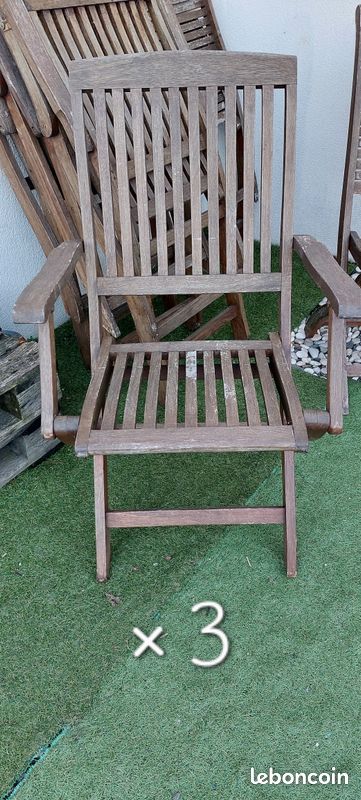 Chaises en bois (image 2)