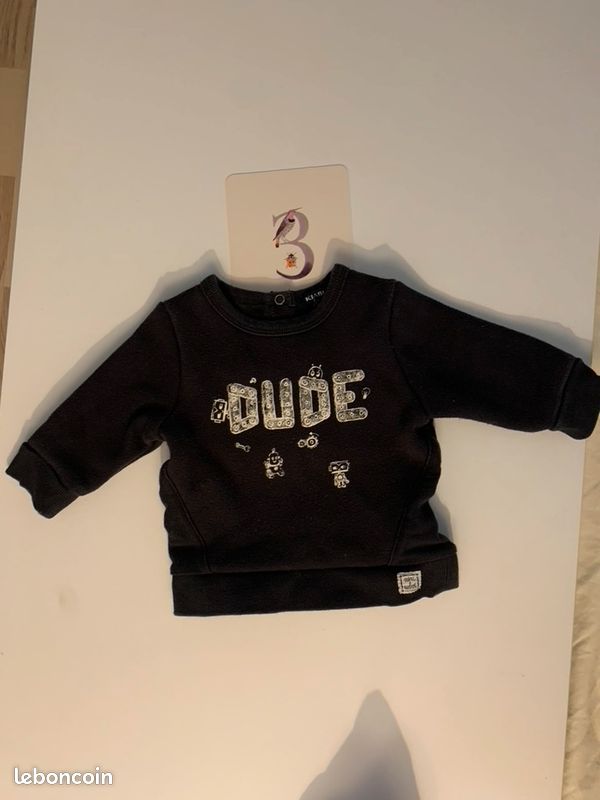 Pull Dude 1-3 mois (image 1)