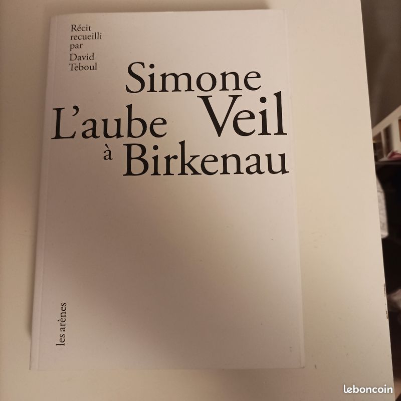 Livre sur Simone Veil : l'aube à Birkenau / EM92 (image 1)
