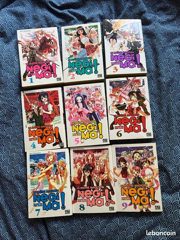 Negima le Maître Magicien - Tomes 1 à 9 (image 1)