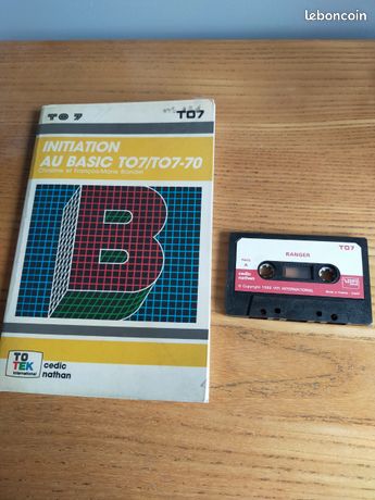 Cassette Jeu Le Geste D'Artillac Pour Ordinateurs Thomson TO7/70 Et TO9