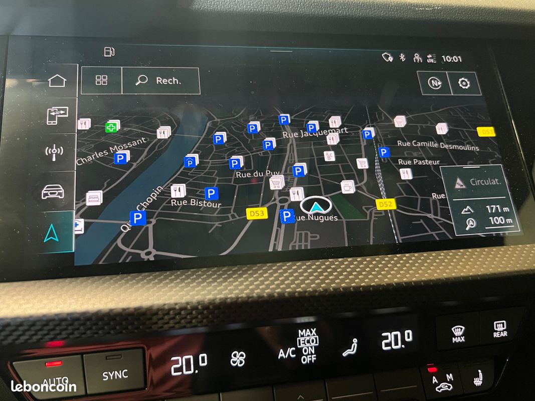 AUDI RS3 SPORTBACK 2.5 TFSI 400ch PACK RS DESIGN QUATTRO CAMERA RECUL ECHAPP RS (image 9)
