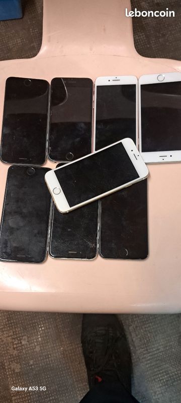 Lot iphones 6et 6s dans l'état (image 3)