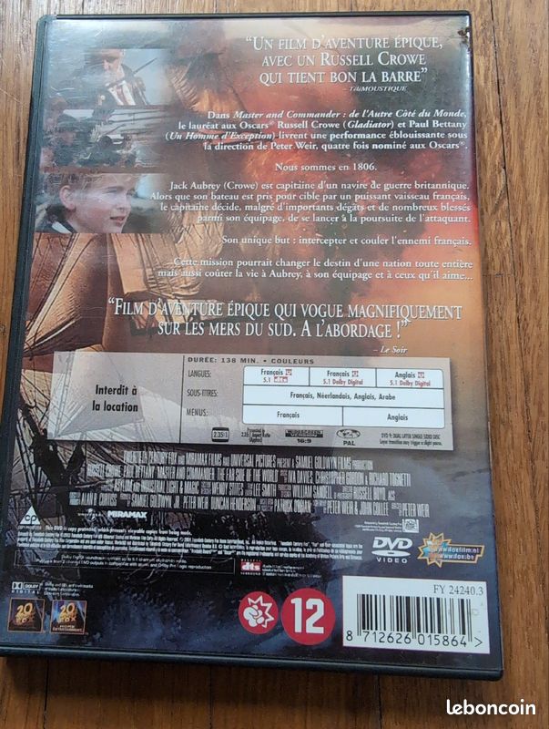 DVD Master and Commander (image 2)