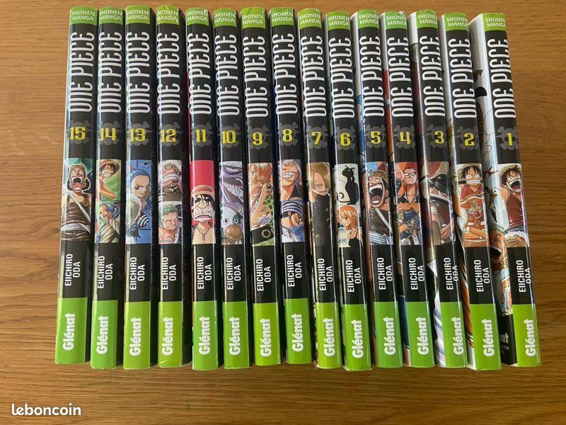 Manga One Piece - tome 1 à 15 (image 1)