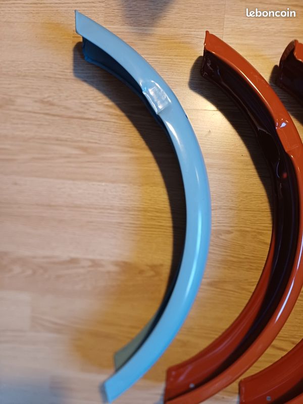 Lot garde-boues avant arrière pour cyclomoteur Peugeot Mobylette Motobecane Motoconfort MBK (image 2)