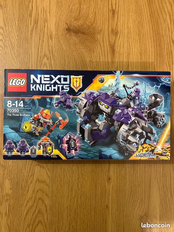 LEGO Nexo Knights 70350 Les trois frères (image 1)