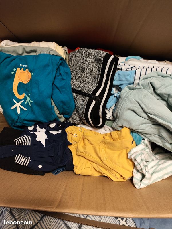 Gros lot vêtements de 0 à 9 mois (image 2)