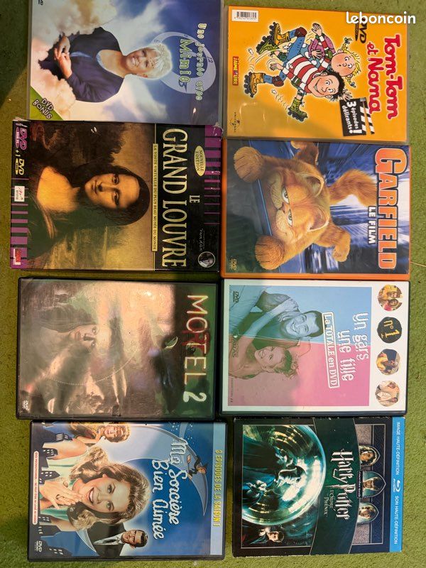Lot de 24 DVD films, séries et dessins animés - Harry Potter, Titanic, Esther, Garfield… (image 2)