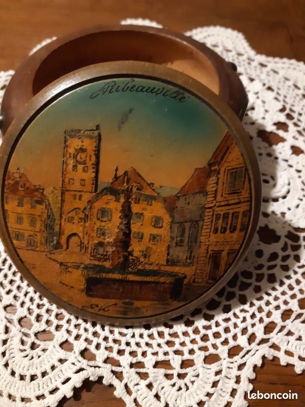 Boîte à souvenirs en Bois Vintage (image 2)