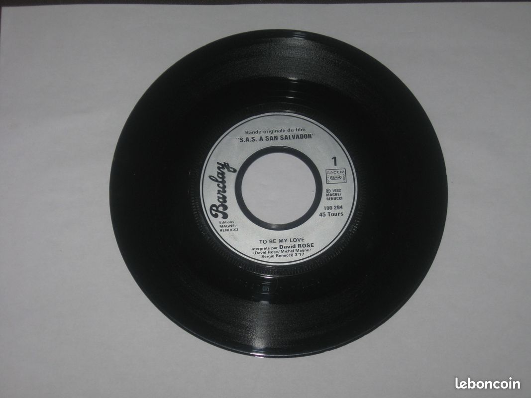 Michel Magne Et Sergio Renucci – Bande Originale Du Film "S.A.S. / 45T (image 3)