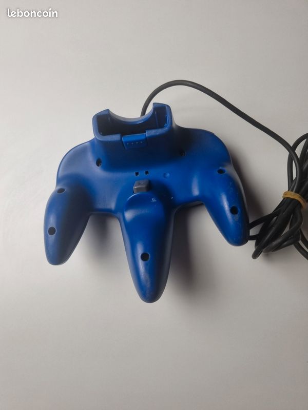 Manette bleue nintendo gamecube (image 4)