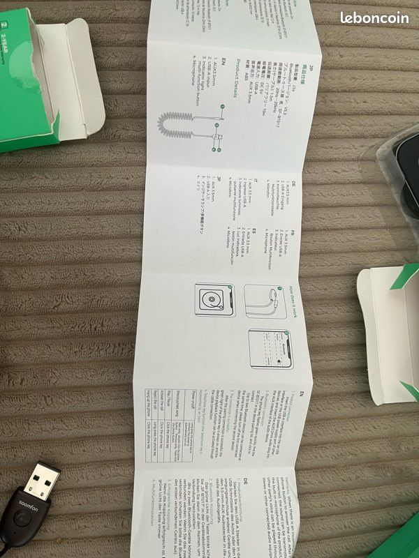 Récepteur Bluetooth audio avec prise jack 3,5 mm (AUX (image 5)