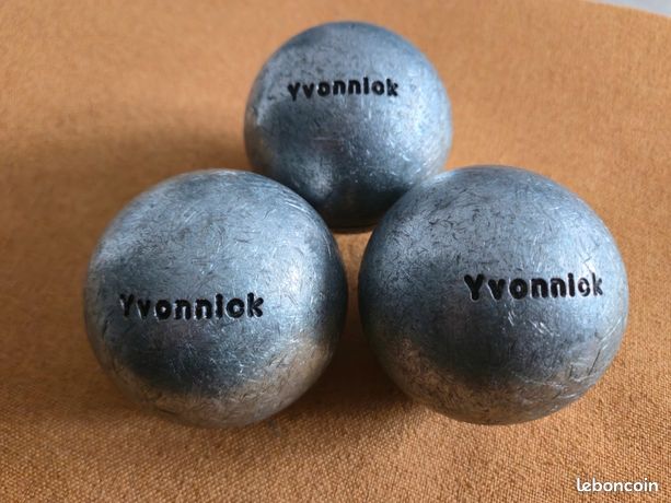 Boules De Pétanque OBUT MATCH 650 A1 – 73mm 650g – Avec Boîte Vintage