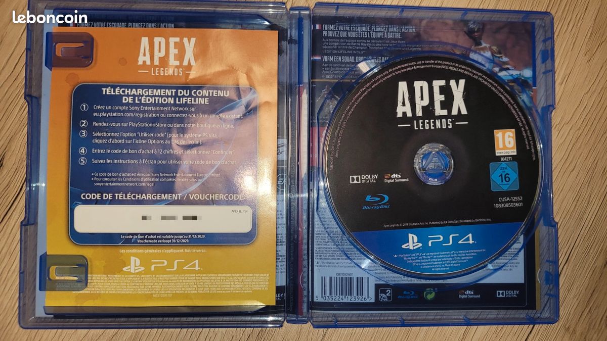 Compte Apex Legends - Sony PS4/PS5 - Neuf - Prêt à Jouer