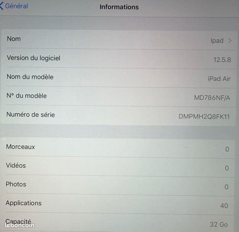 IPad Air prix négociable (image 3)