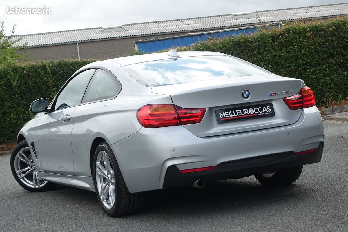 420da Coupe Pack M intégral 89650kms 03/2014 Sièges sport chauffants/Attelage/Gps Pro/Xénon/1* Main/Gtie 12M (image 4)