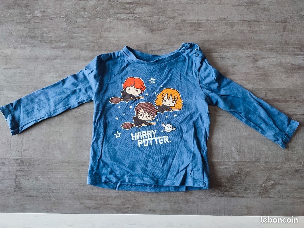 T-shirt 1 an Harry Potter & Hermione & Ron (image 1)
