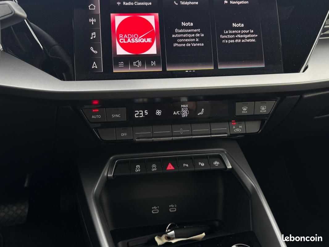 Audi A3 Berline TFSI Mild Hybrid 116 S tronic 7 Design (image 10)