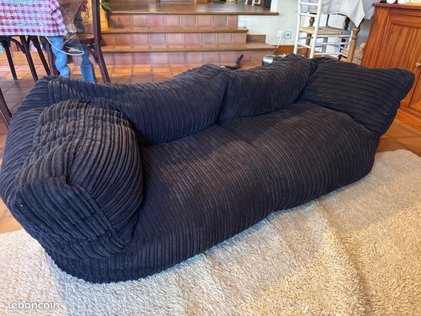 Pouf velours vert et socle bois - Rotondo Pouf velours vert et socle bois - Rotondo