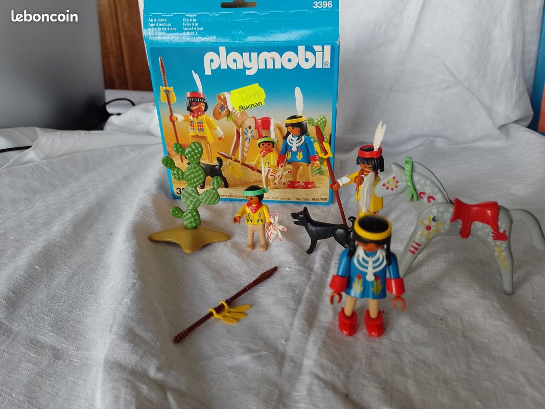 Catalogue Playmobil Indiens 1995 - Numéro 39604 - Bon état