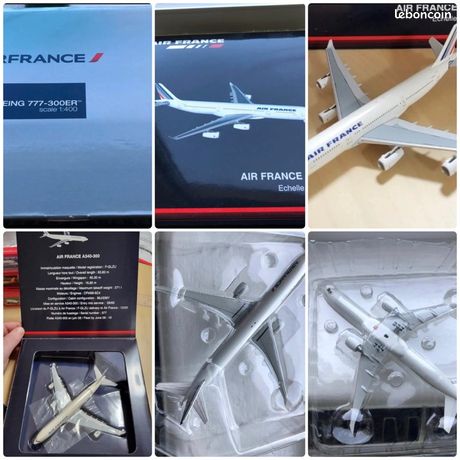 Modèle d'avion en alliage VGEBY - Blanc - Couleurs vibrantes
