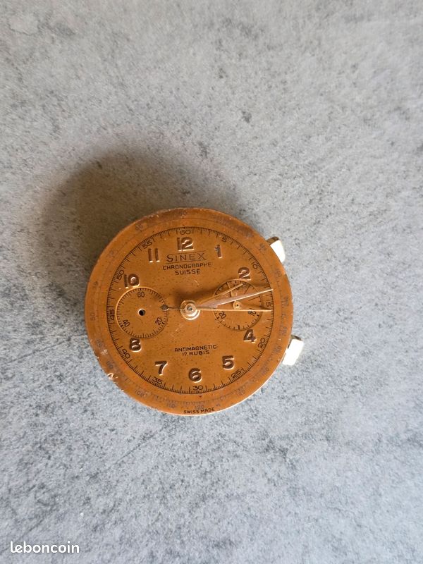Mouvement Mécanique Suisse Vintage Pour Montre-bracelet – Non Signé, Pour Pièces Ou Réparation, Occasion