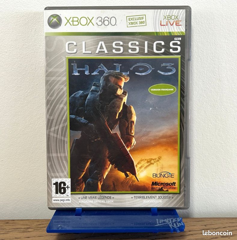 Jeu Halo 3 [Classics] PAL Pour Xbox 360 - Version Boîte Avec Manuel - Bon État