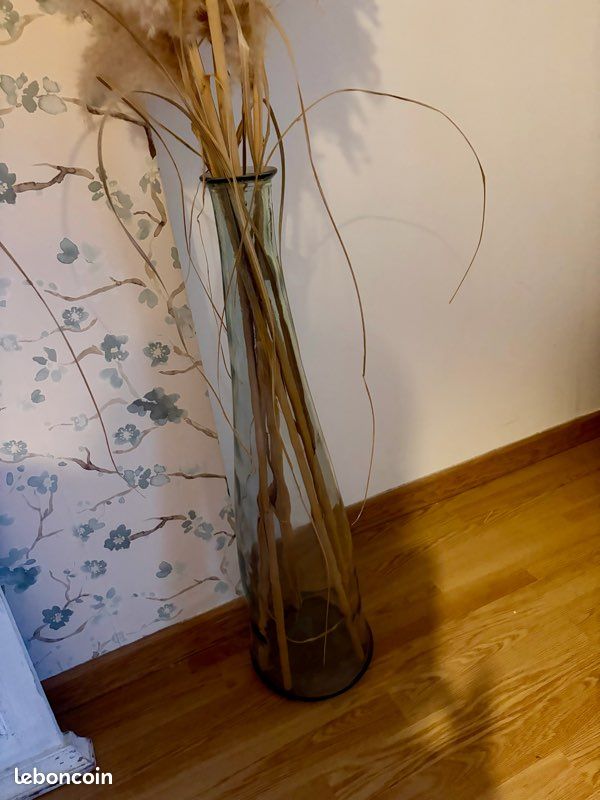 Grand vase en verre soufflé (image 3)