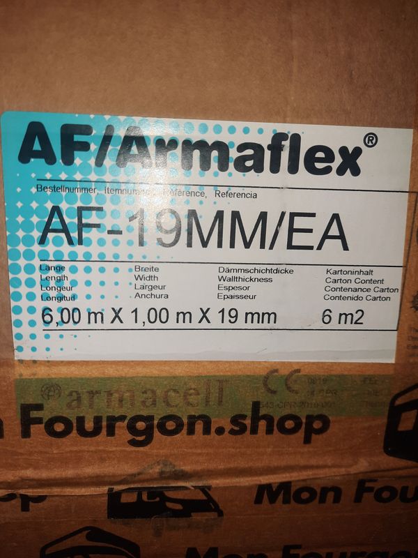 Armaflex AF 19mm - Équipement caravaning