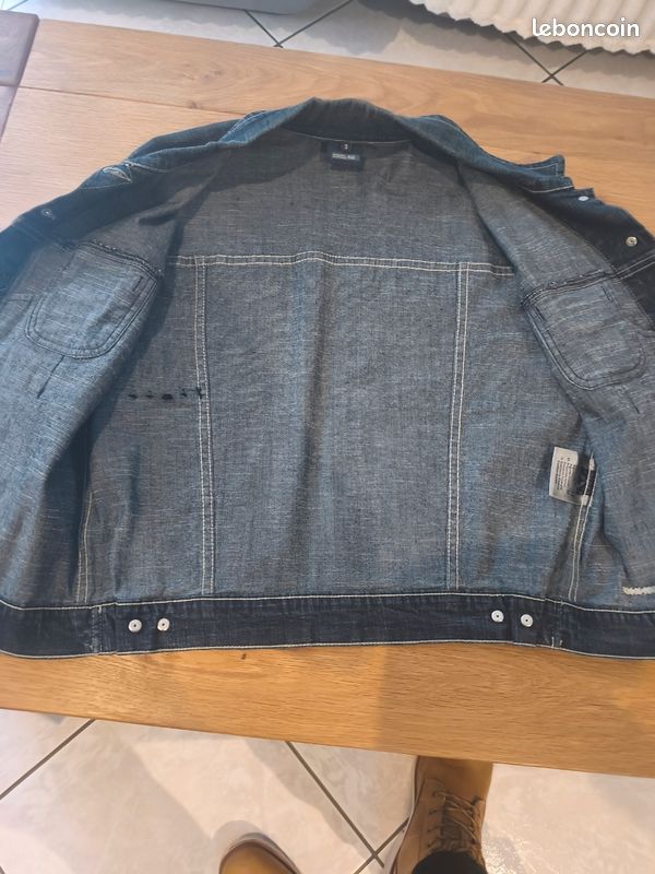 Jean Femme School-Rag Taille 40 - Bleu - 100% Coton - Coupe Droite - Occasion Très Bon état