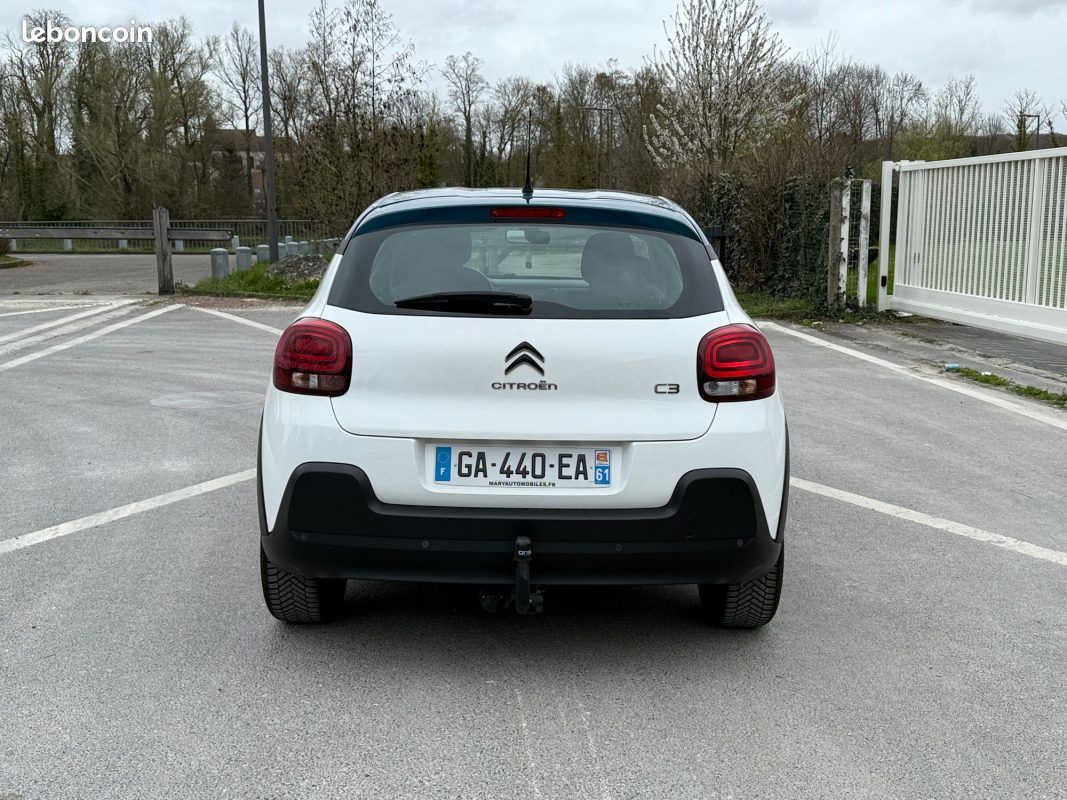 CITROEN C3 1.5 BlueHDi 100 SS BVM6 Feel - Entretien complet Citroën - Courroie de distribution OK (image 6)