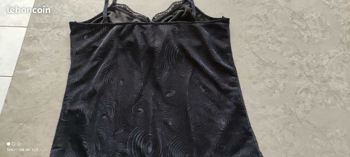 Vend caraco femme bleu marine (image 2)