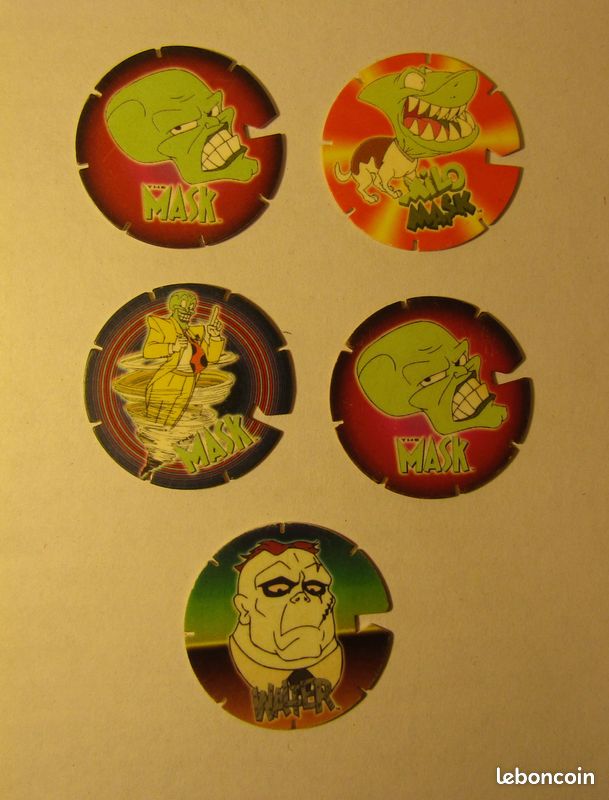 Lot pogs film The MASK (image 1)