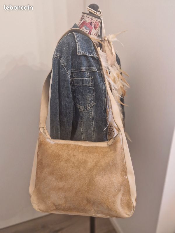 Sac vintage en poulain Escada (image 1)