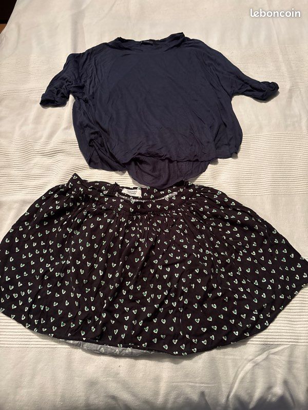 Mango jupe 38 + tishirt xs (image 1)