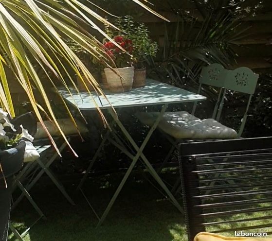 Table de jardin fer forgé (image 3)