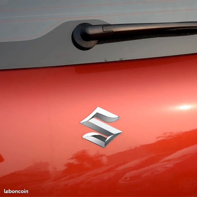 2 Clés Vierges Avec Logo S Pour Suzuki Alto - Acier Et Plastique Argent & Noir - Neuf Emballé