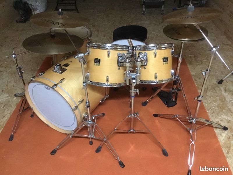 Batterie Yamaha Stage Custom Advantage Maple (2003) - Made in Indonesia (idem DW Sonor Tama Mapex Ludwig Pearl etc) (image 1)