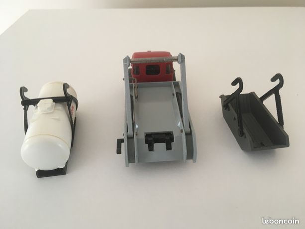 Dinky Toys France – Unic Multibenne Et Citerne PRIMAGAZ – Réf. 805 Avec Boîte