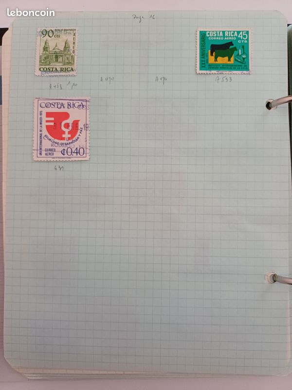 Timbres du Costa Rica (image 15)