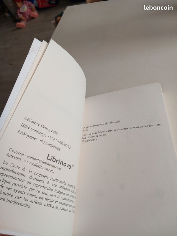 L'ARCHIPEL des hippocampe Béatrice COLLAS Editions LIBRINOVA Dédicacée Eo Tbe (image 9)