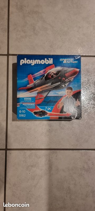Playmobil 5162 Jet à emporter - Playmobil - Achat & prix