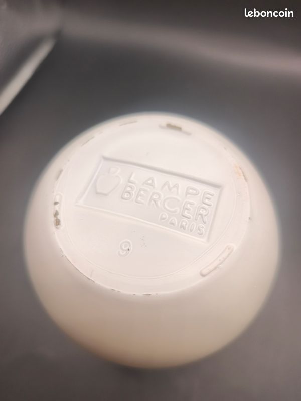 Lampe Berger Paris Boule Verre Blanc Opacifié / Dépoli (image 3)